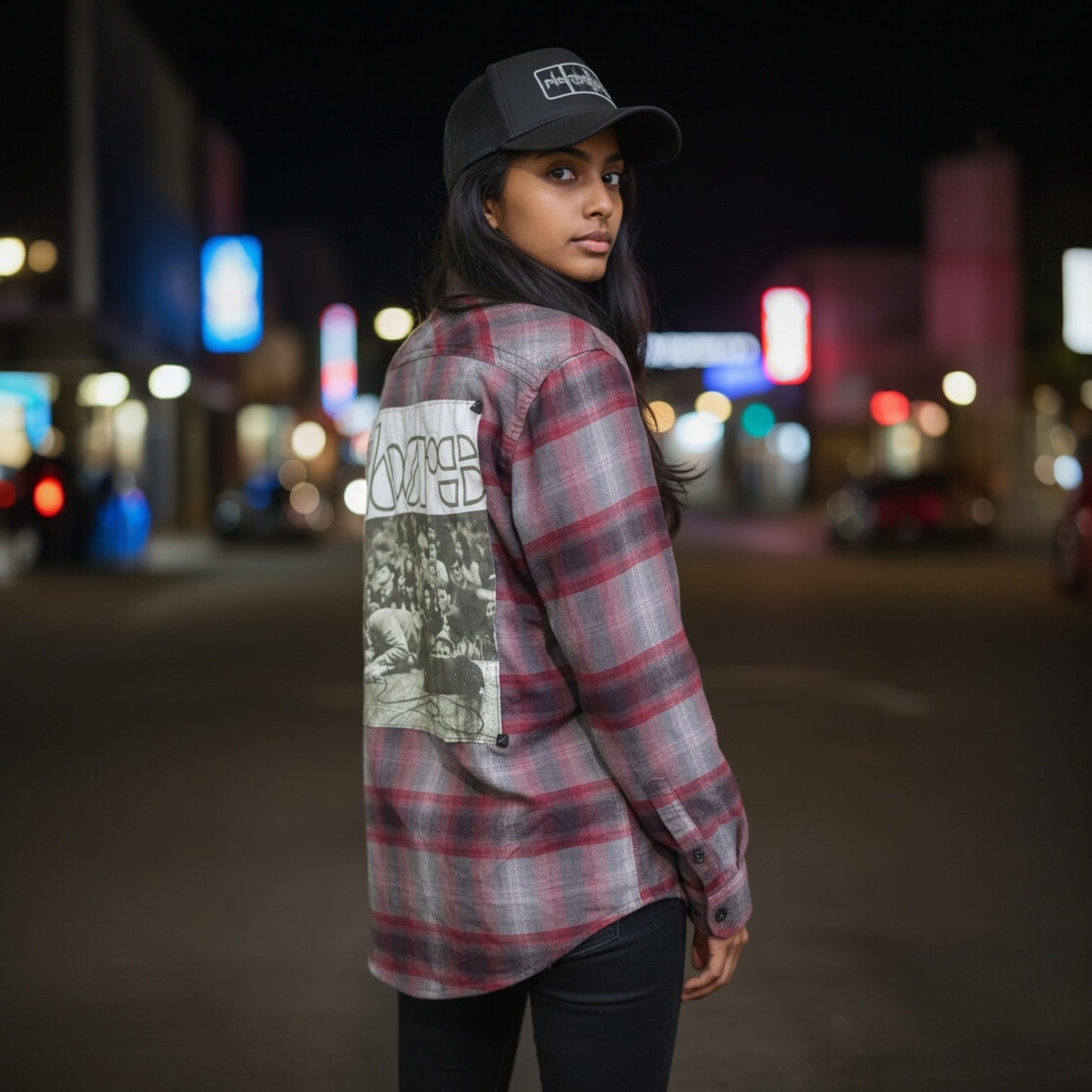 “Riders on the Storm” Reworked Doors Unisex Flannel