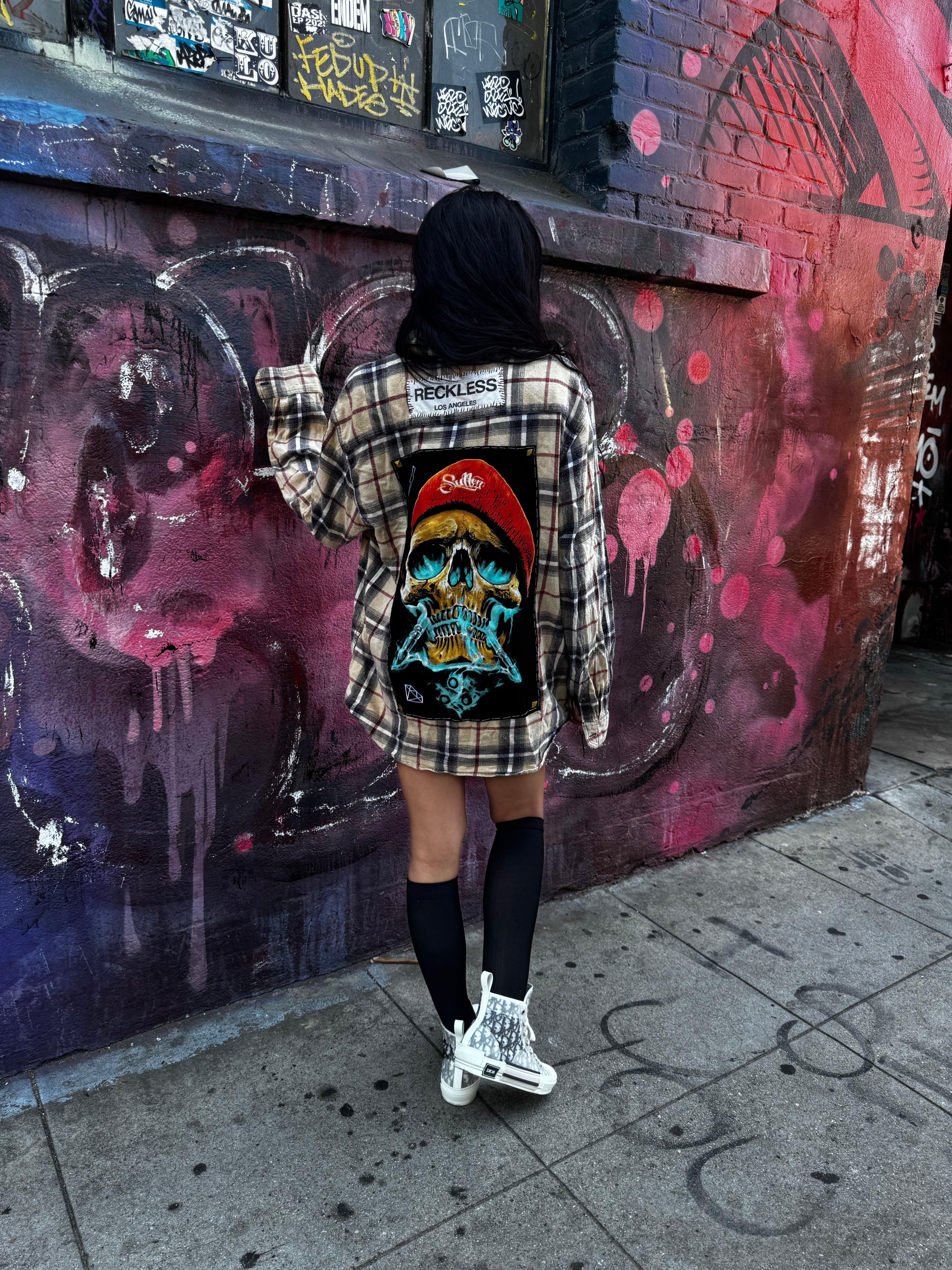Broken Bandit x Sullen - “Reckless Revival” Unisex Flannel