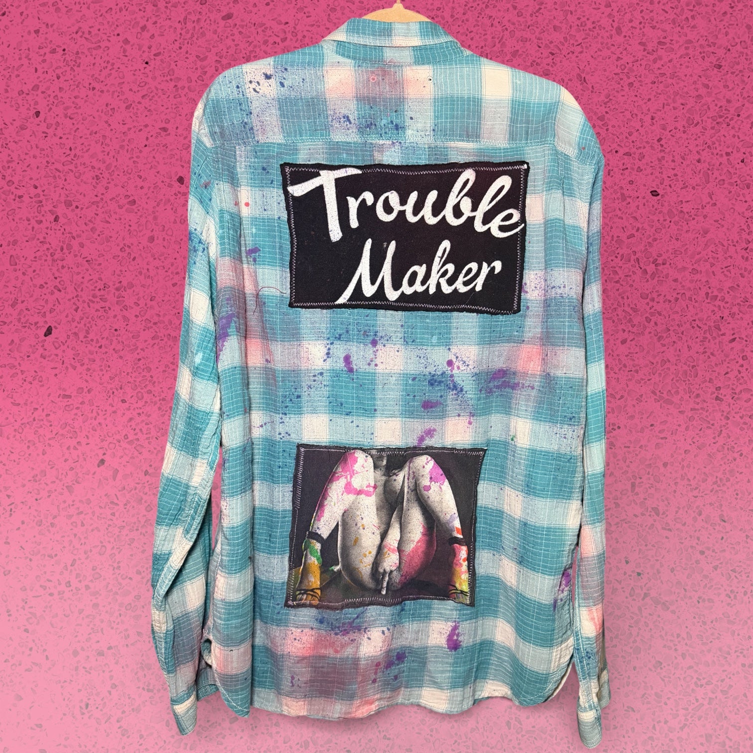 Women’s “Sweet Little Menace” Flannel