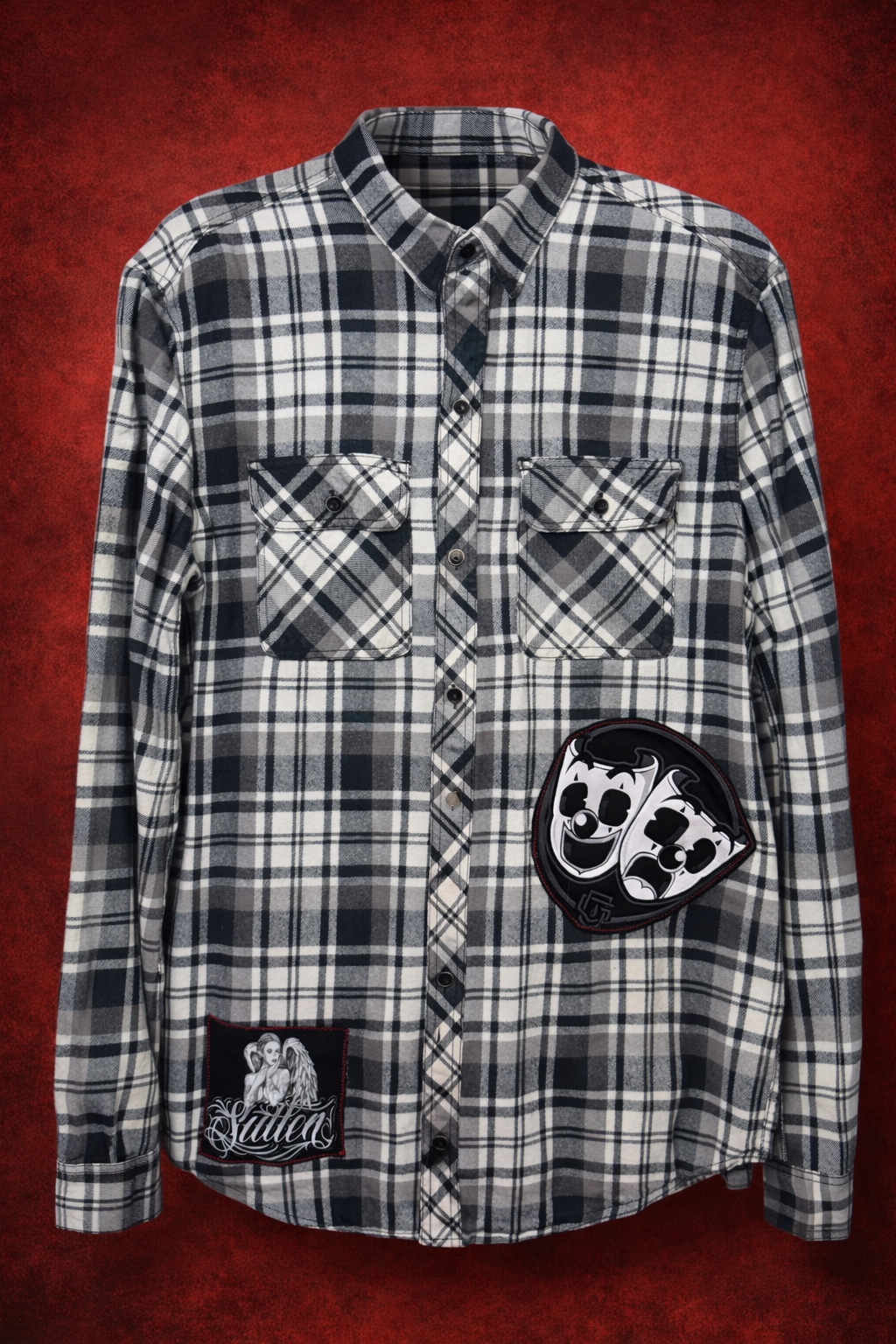 Broken Bandit x Sullen “Laugh Now, Cry Later” Unisex Flannel