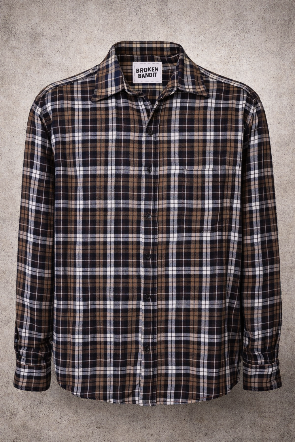 Better Late Than Ugly Upcycled Flannel | XL Unisex Oversized Grunge Couture Shirt