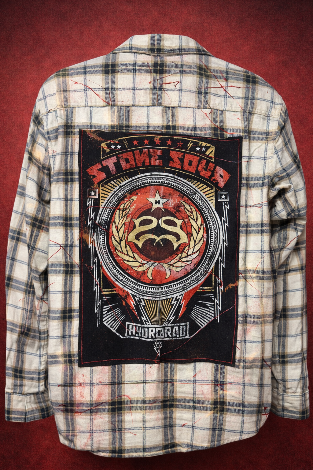 “Scarlet Static” Stone Sour Vintage Unisex Flannel