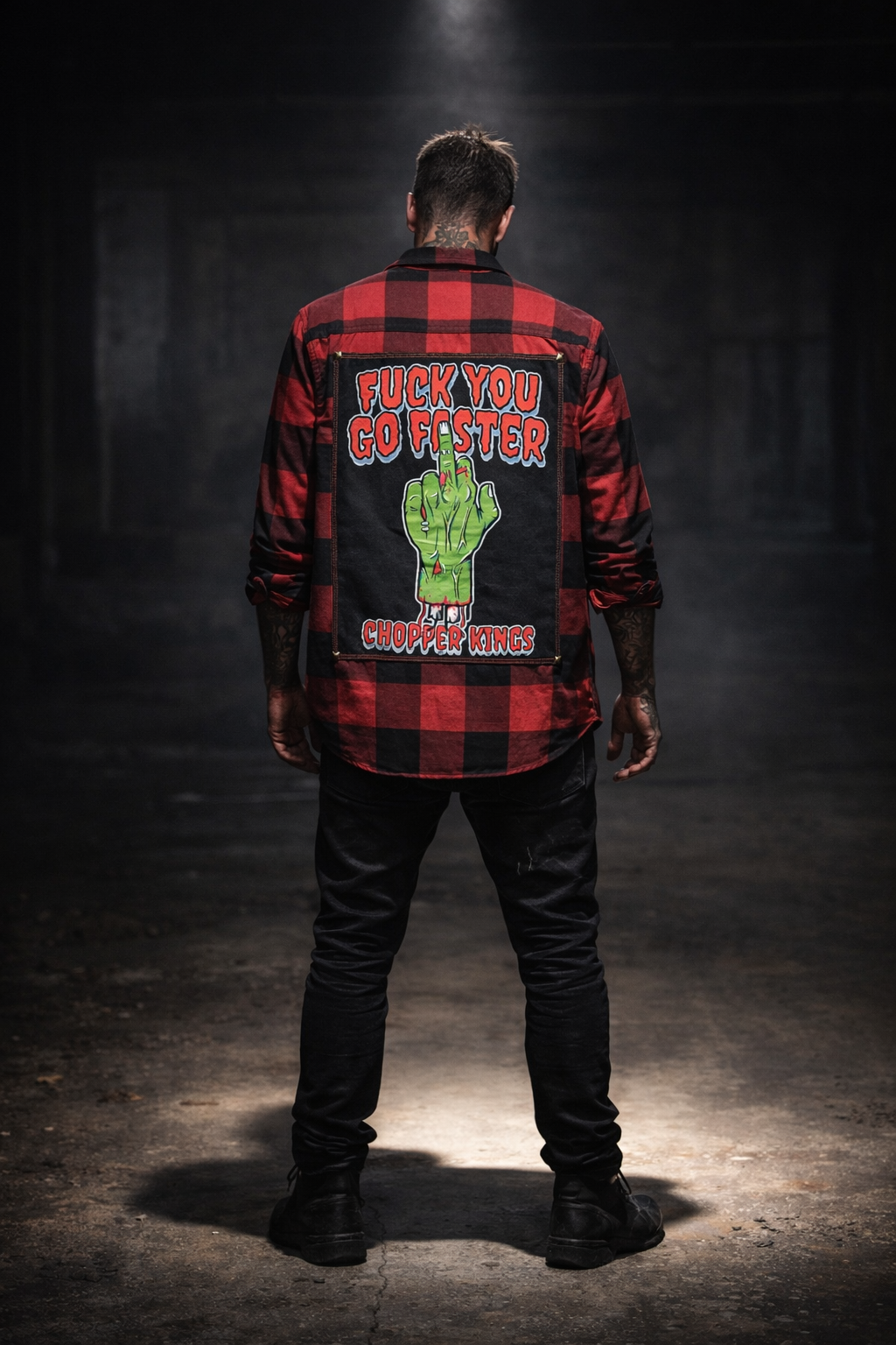 Chopper Kings Go Faster Flannel Unisex