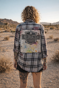 ANTI-SOCIAL CLUB – One-of-One Unisex Studded Flannel