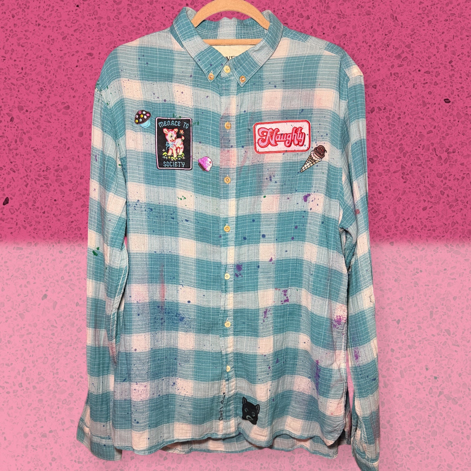 Women’s “Sweet Little Menace” Flannel