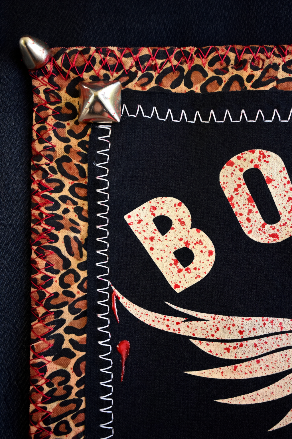 Bad Medicine - Bon Jovi Studded Hooded Flannel