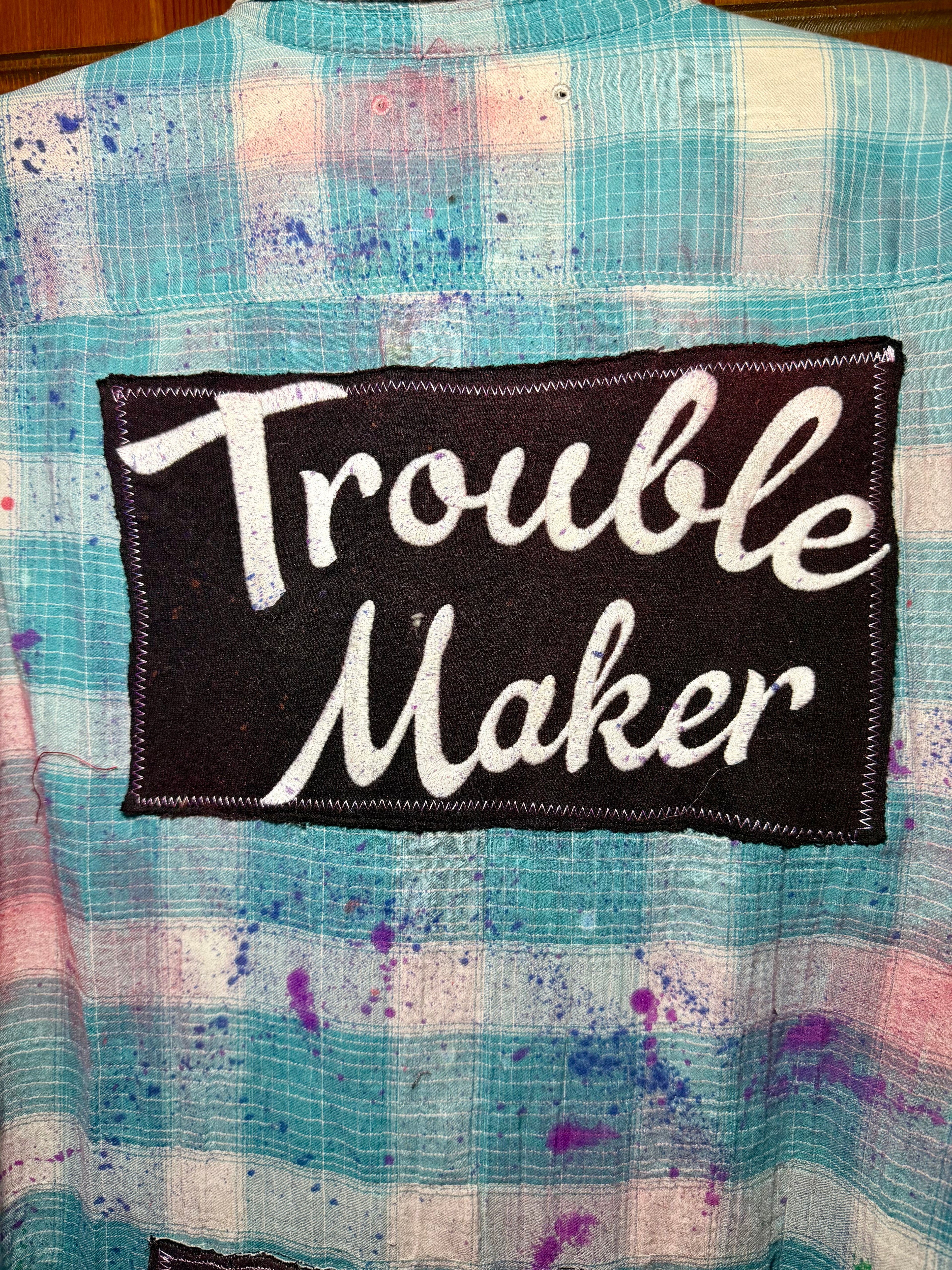 Women’s “Sweet Little Menace” Flannel