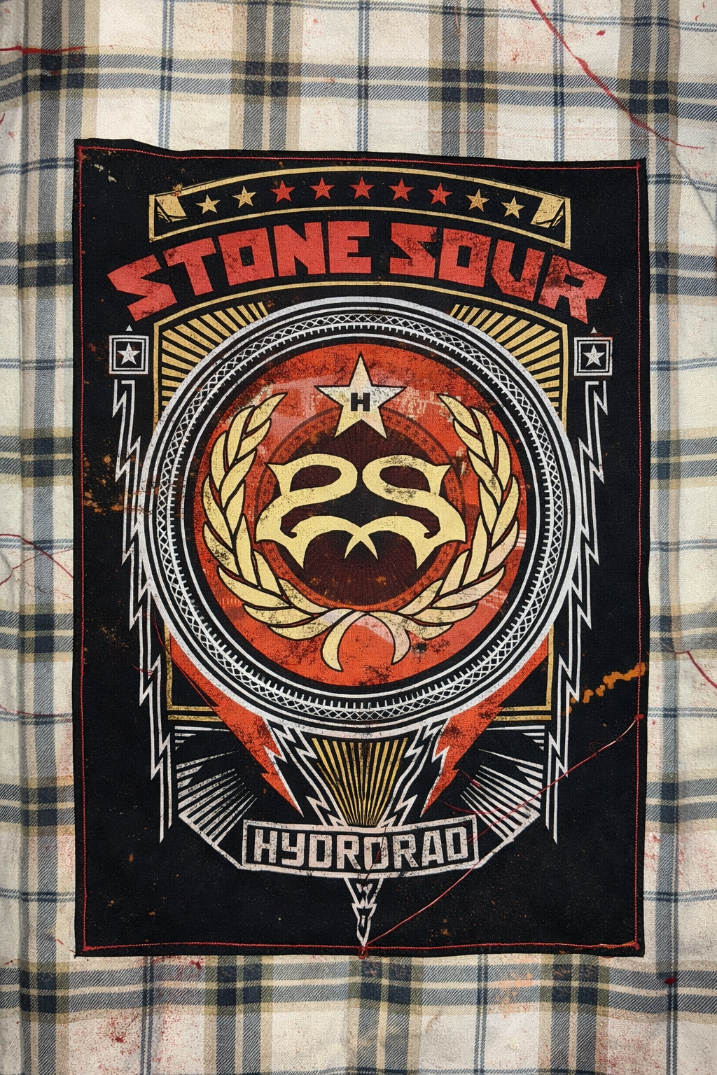 “Scarlet Static” Stone Sour Vintage Unisex Flannel