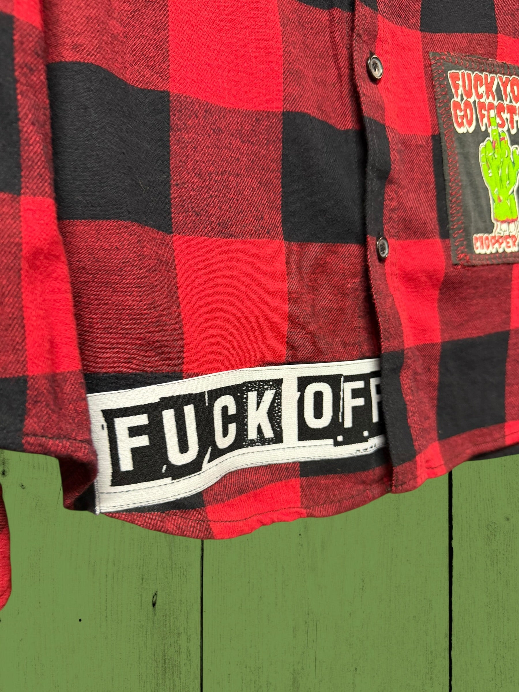 Chopper Kings Go Faster Flannel Unisex