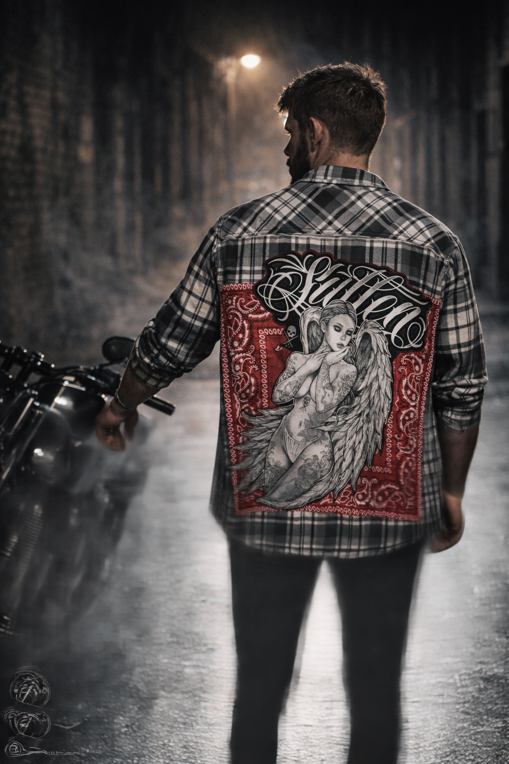 Broken Bandit x Sullen “Laugh Now, Cry Later” Unisex Flannel