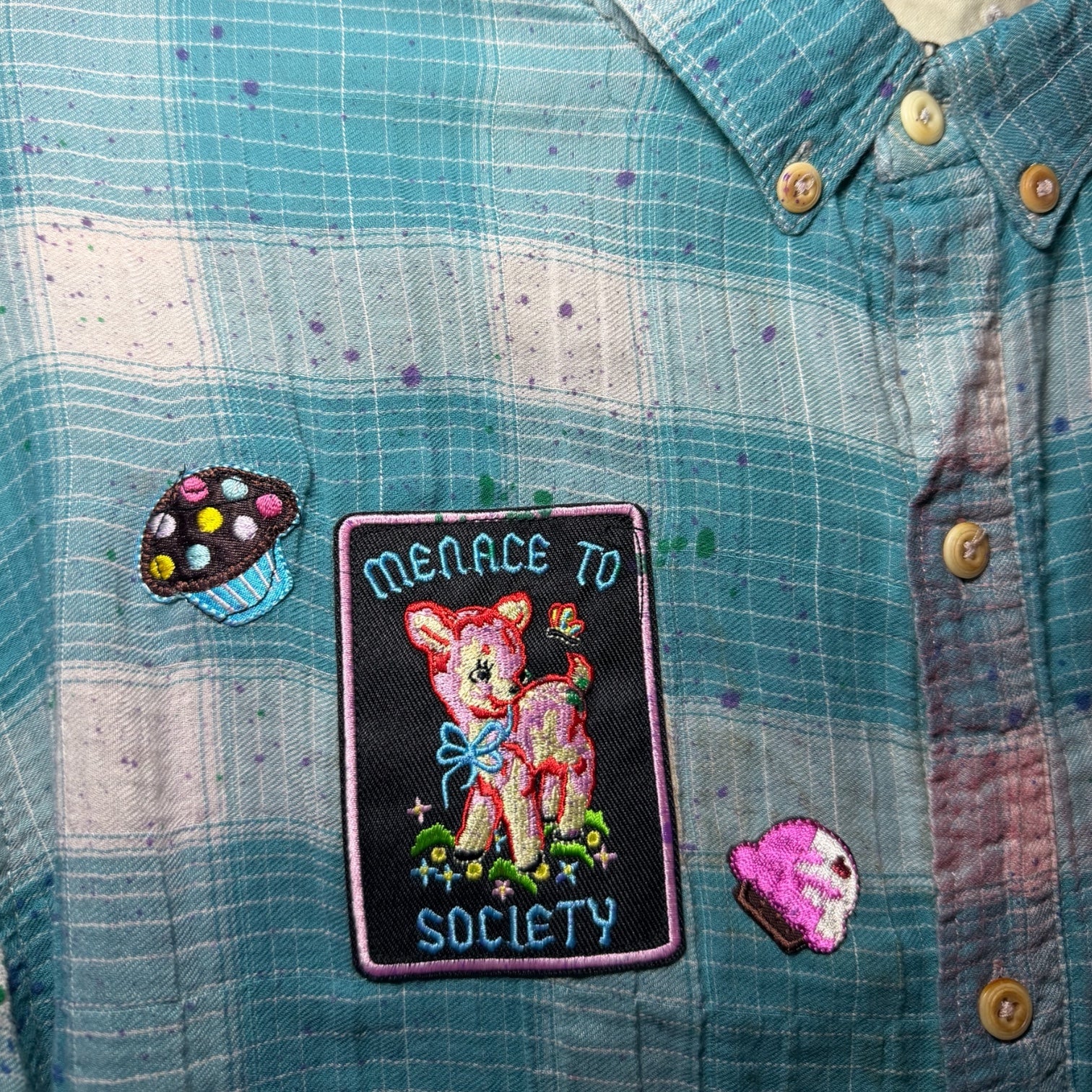 Women’s “Sweet Little Menace” Flannel