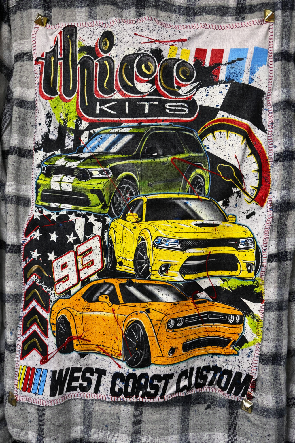 “Thicc Throttle Kings” West Coast Customs Flannel