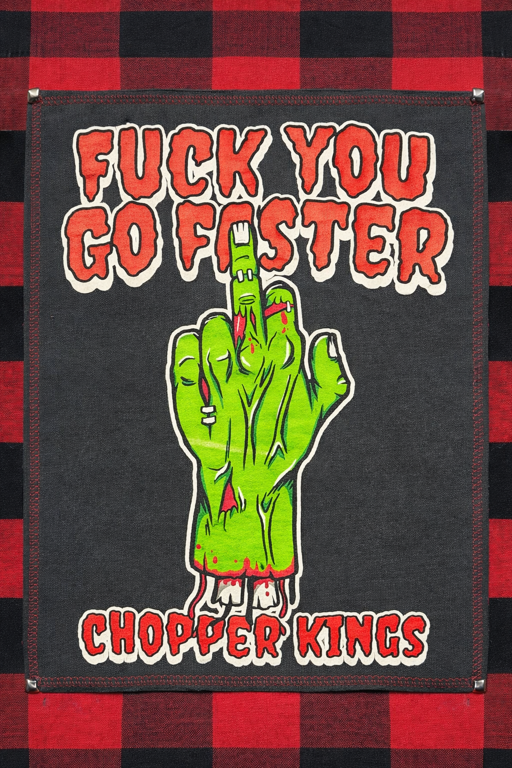 Chopper Kings Go Faster Flannel Unisex