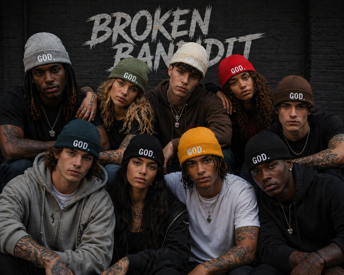GOD. - Fisherman Beanie (Multiple Colors)