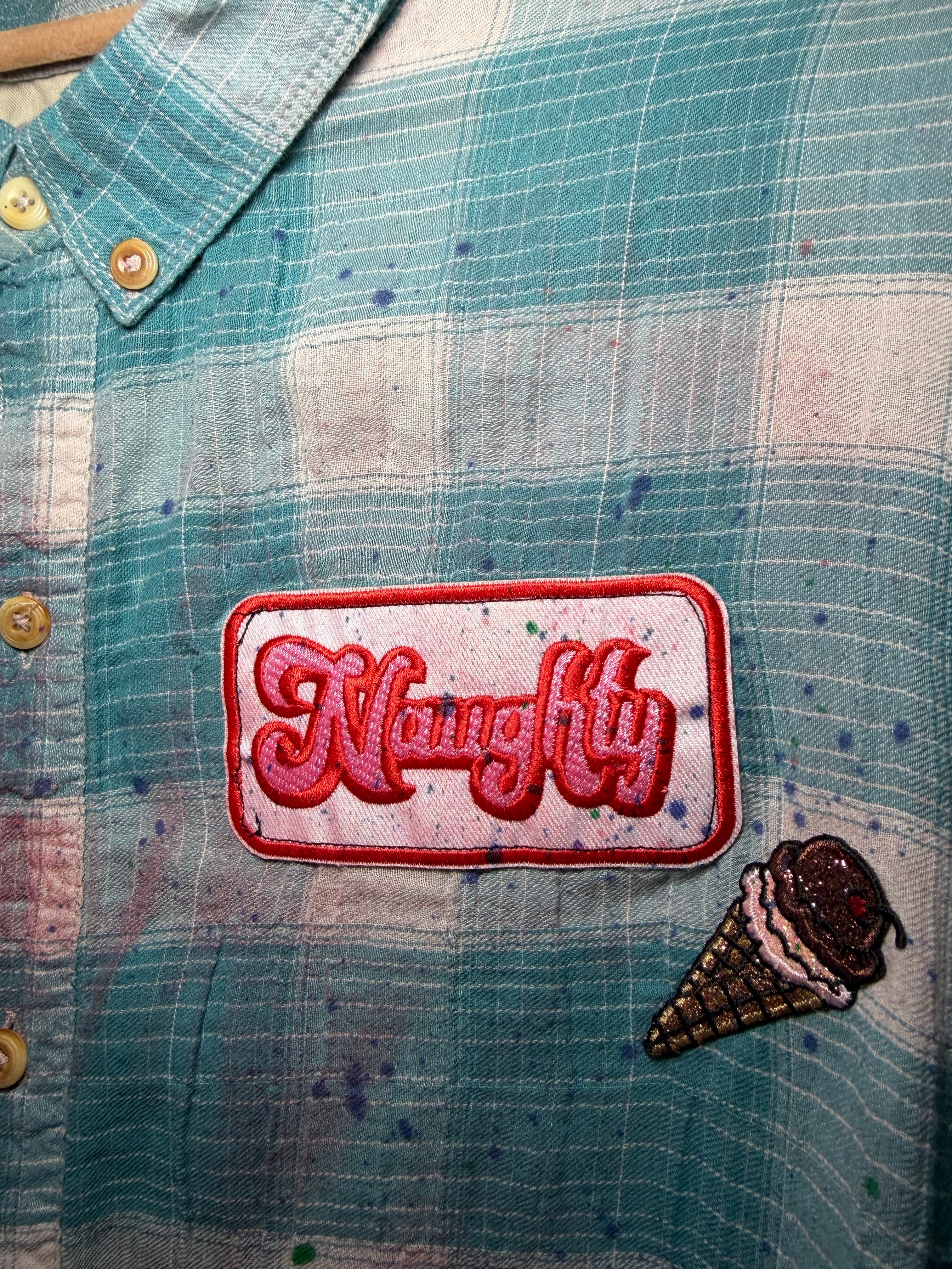 Women’s “Sweet Little Menace” Flannel