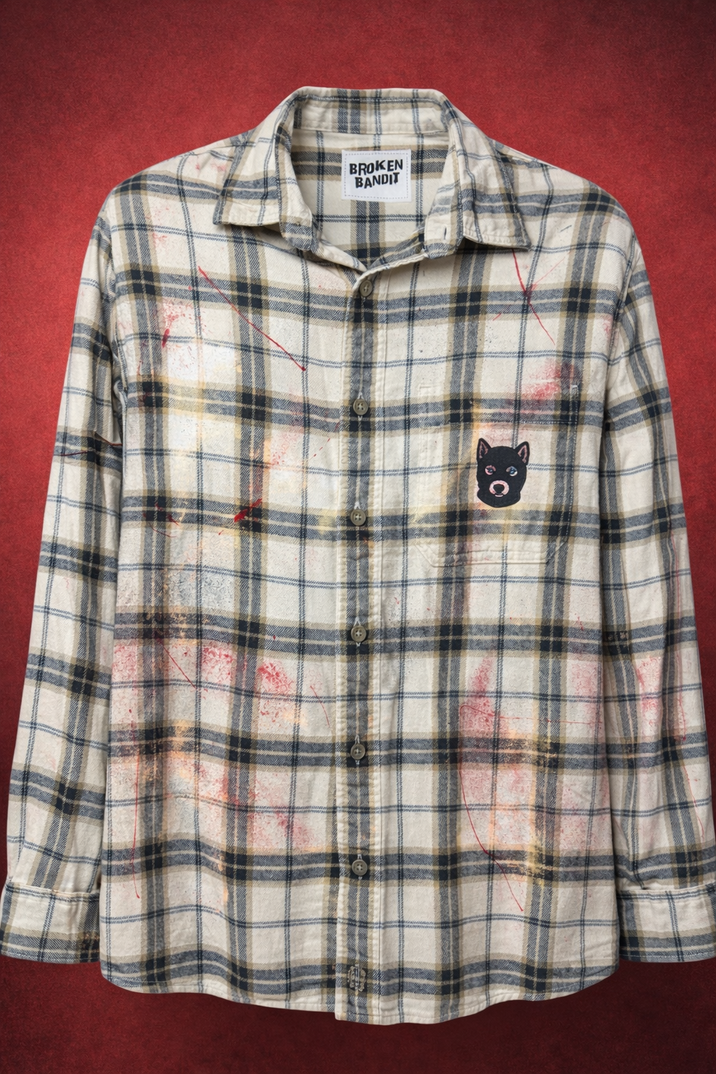 “Scarlet Static” Stone Sour Vintage Unisex Flannel