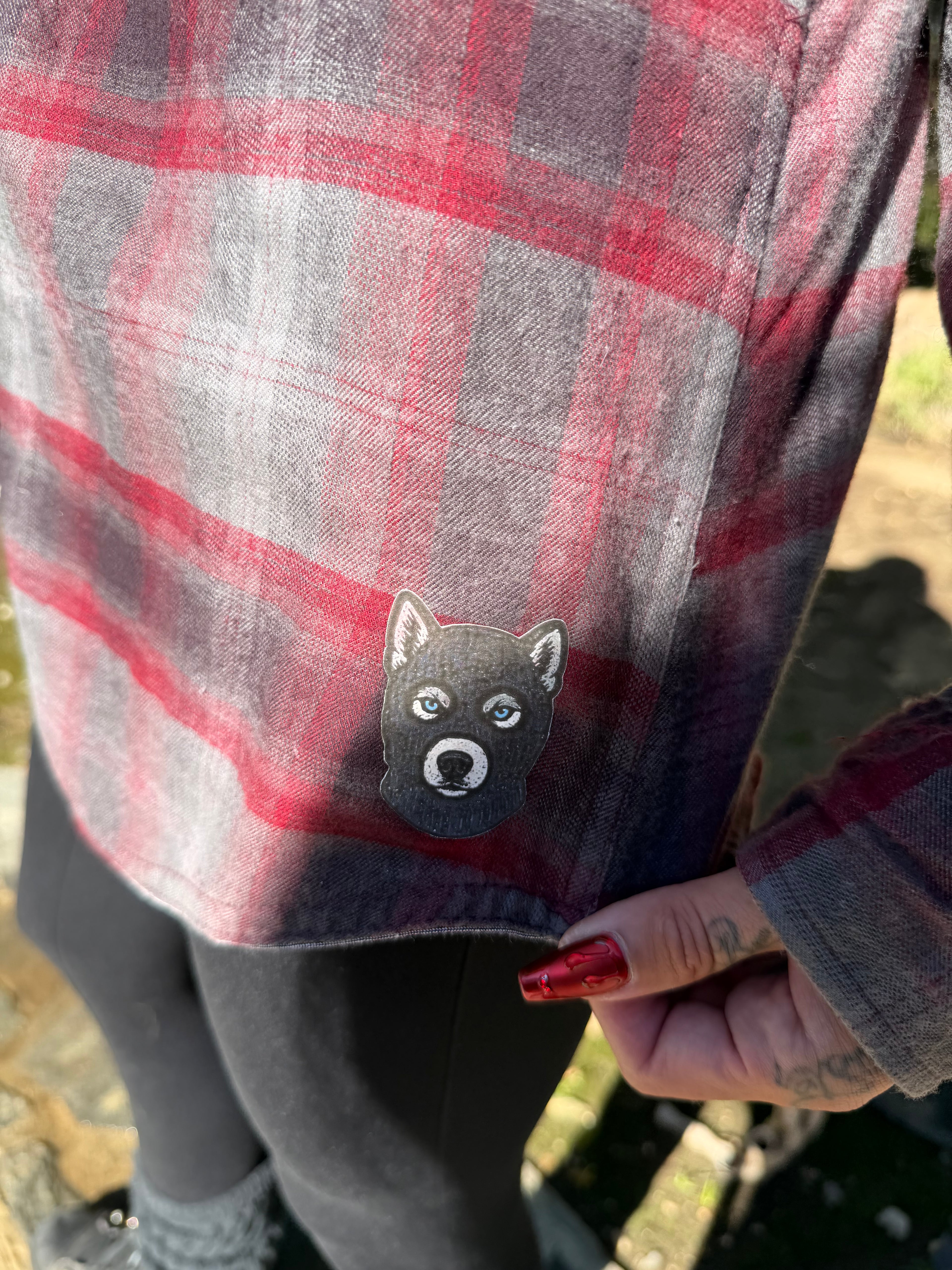 “Riders on the Storm” Reworked Doors Unisex Flannel