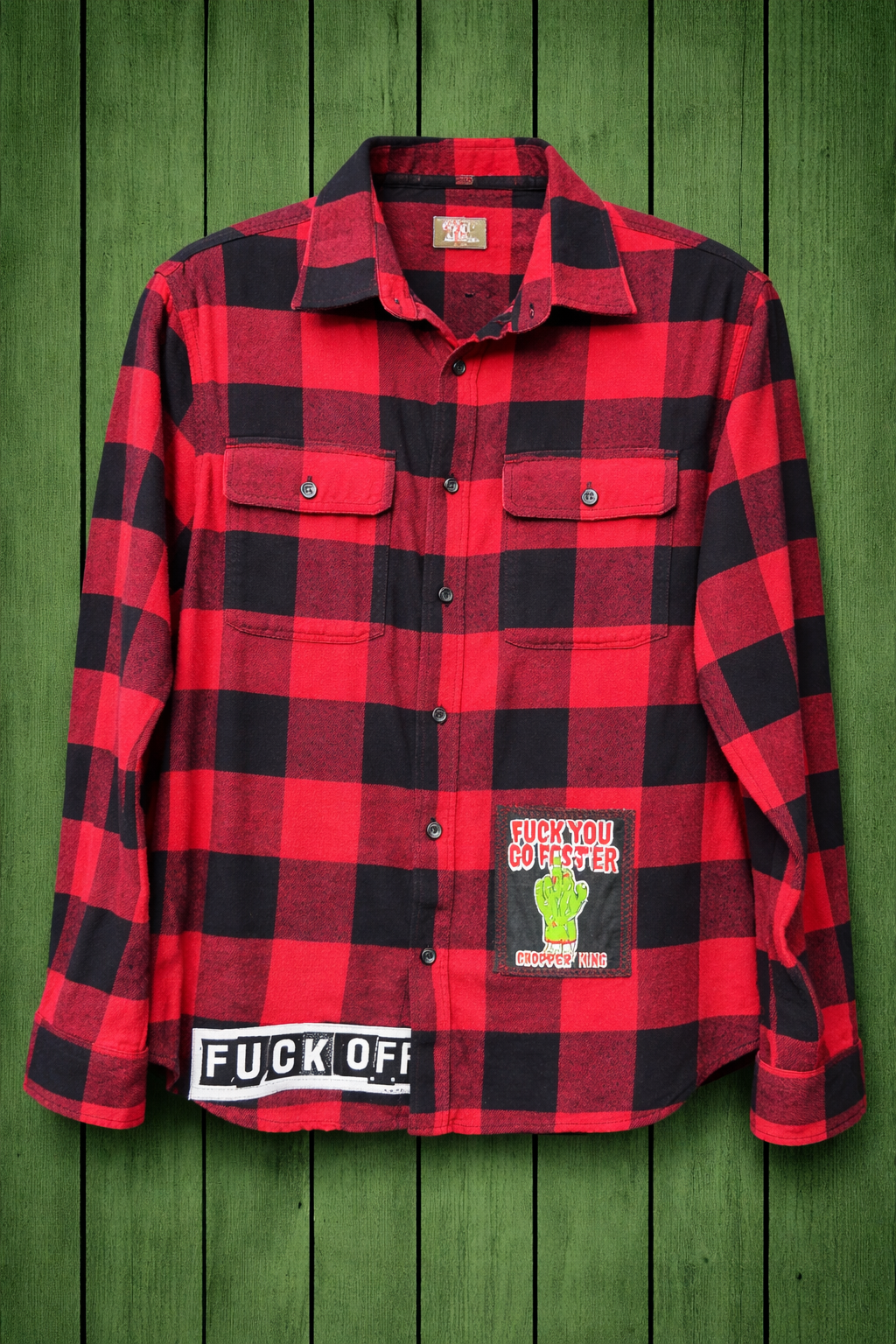 Chopper Kings Go Faster Flannel Unisex
