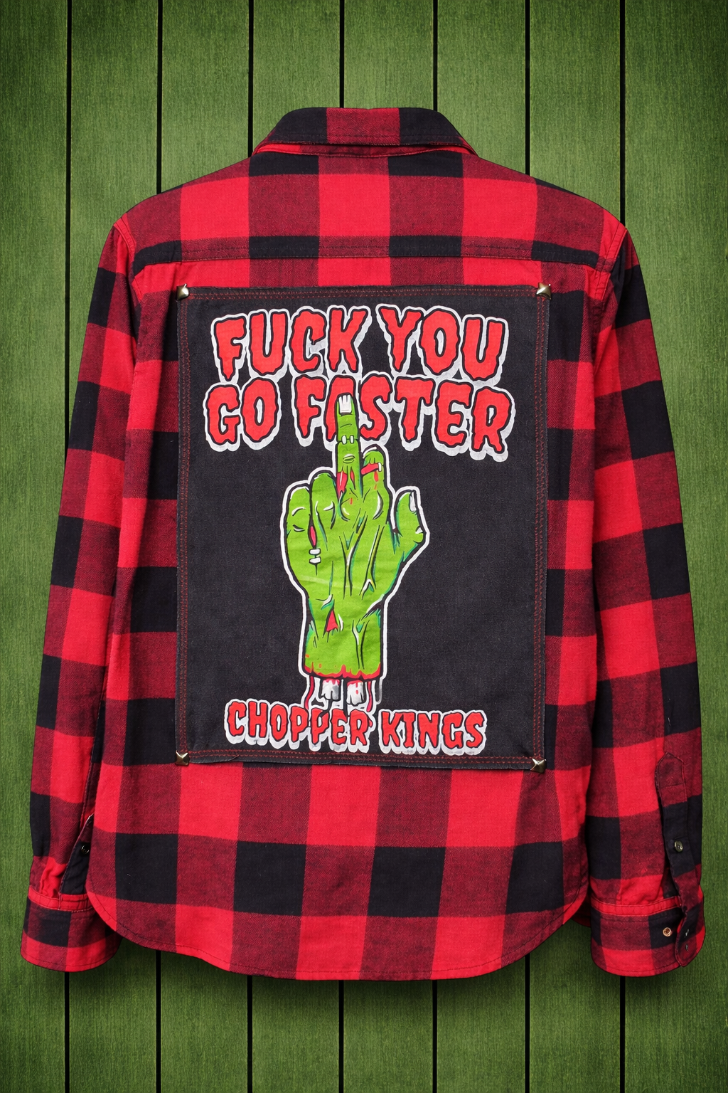 Chopper Kings Go Faster Flannel Unisex