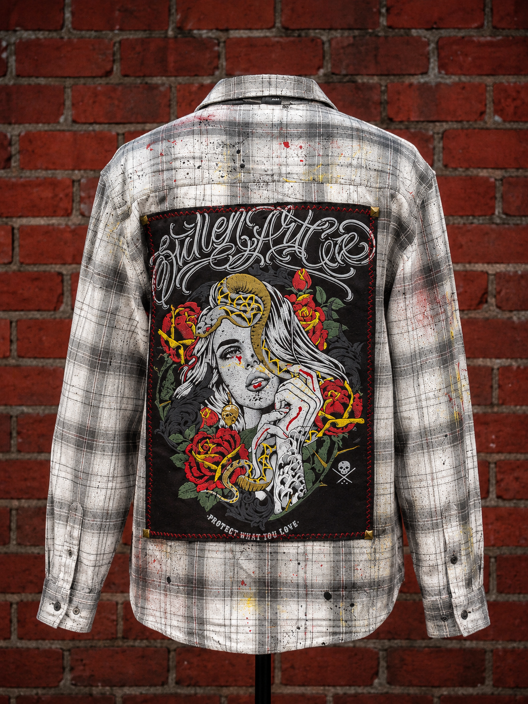 Broken Bandit x Sullen “Protect What You Love” Unisex Flannel