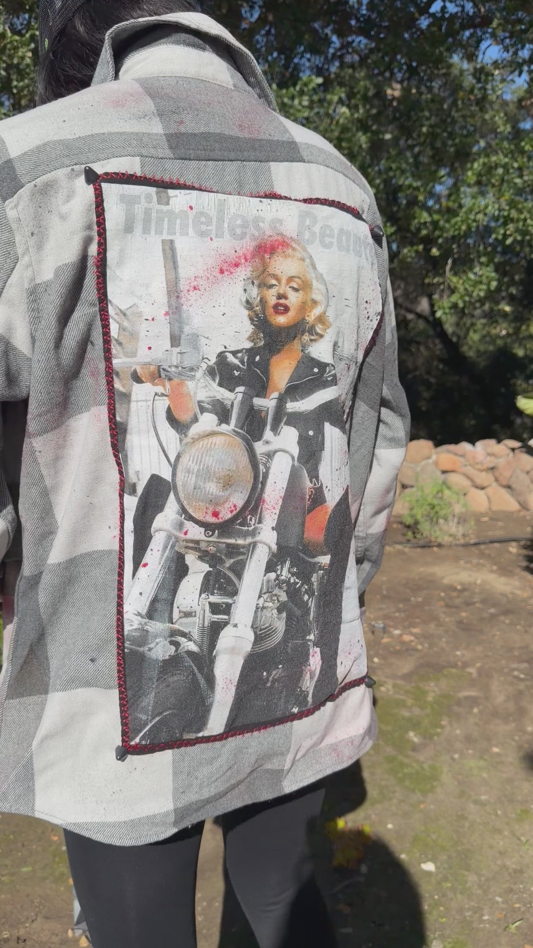 Monroe Timeless Beauty – One of One Vintage Flannel Unisex Flannel