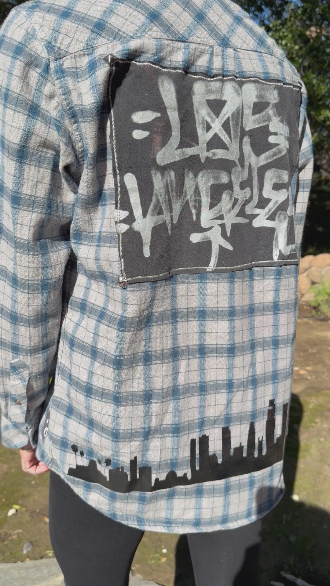 “Angels Don’t Sleep” – TRIGZ Original LA Flannel